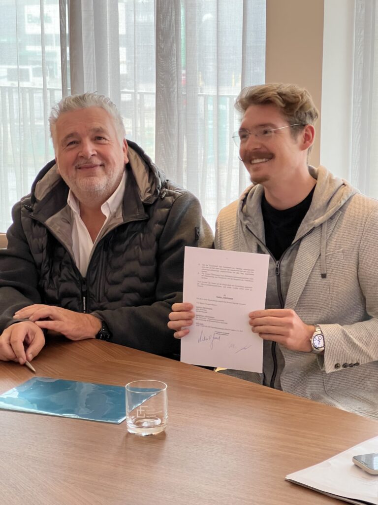 Notartermin Michael Schmid, Michael Schmid j.