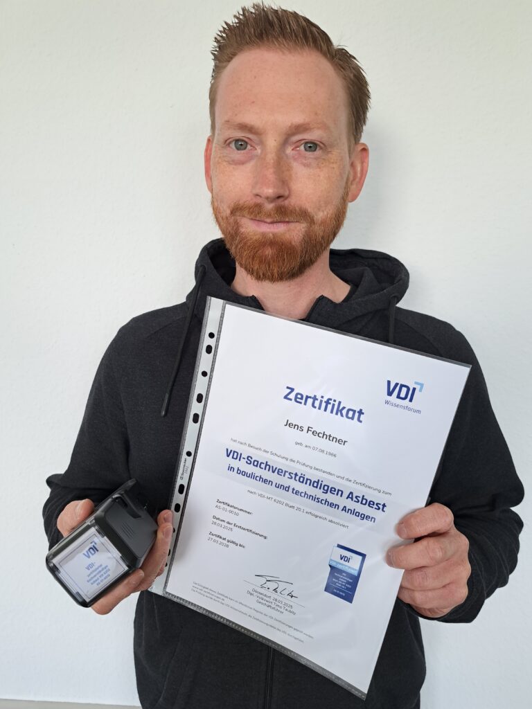 Jens Fechtner Asbest-Sachverständiger