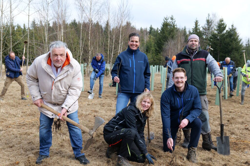 Sakosta-Wald Spatenstich